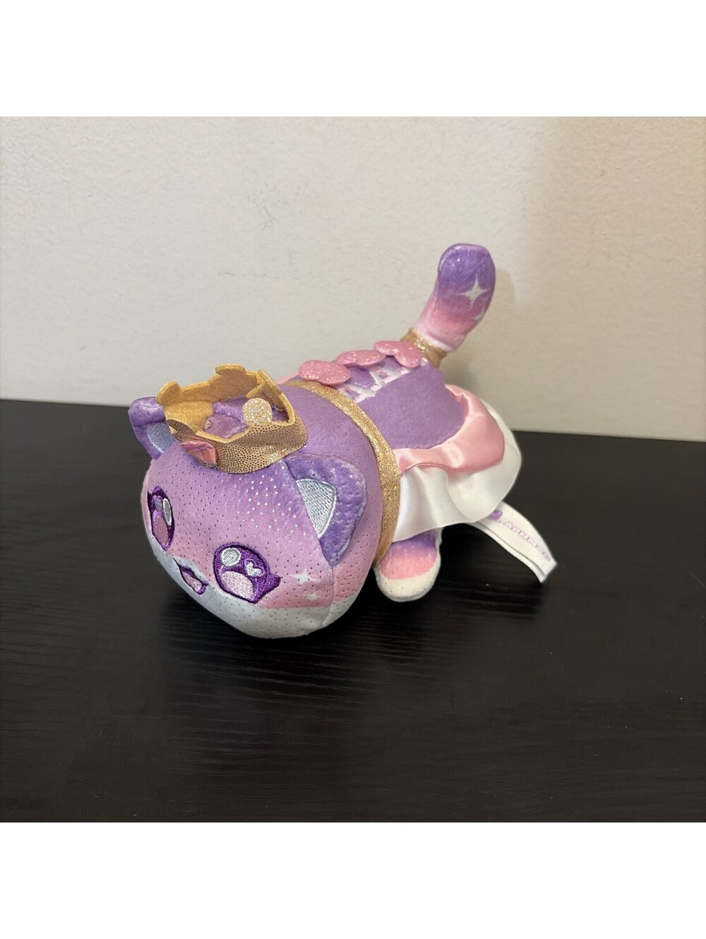 Princess Cat Litter 6” Glitter Edition Aphmau Meemeows Mystery Purple Pink Plush
